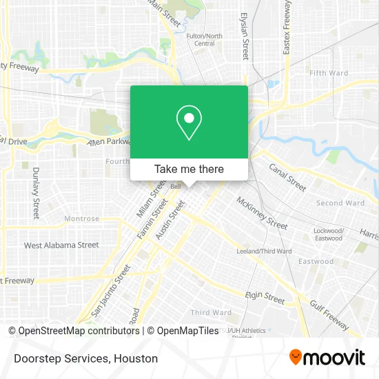 Doorstep Services map