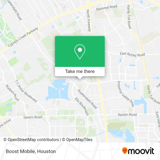 Boost Mobile map