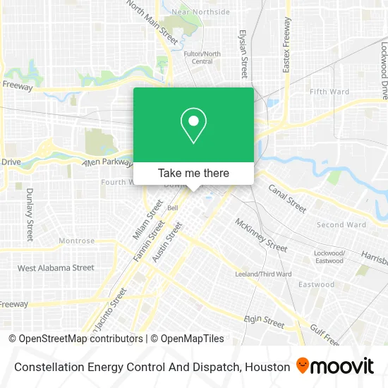 Constellation Energy Control And Dispatch map