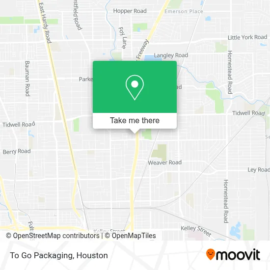 To Go Packaging map