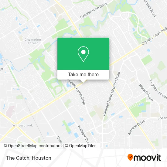 The Catch map