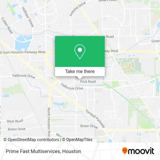 Mapa de Prime Fast Multiservices