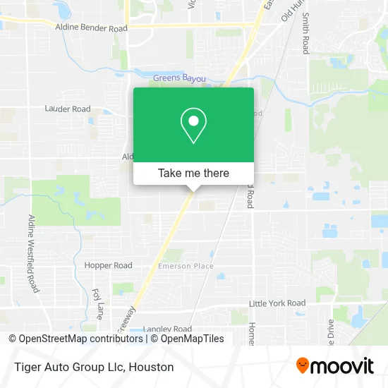Tiger Auto Group Llc map