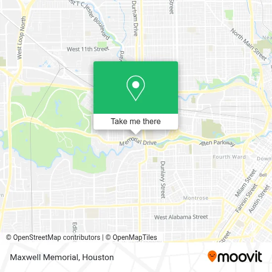 Maxwell Memorial map
