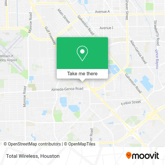 Total Wireless map
