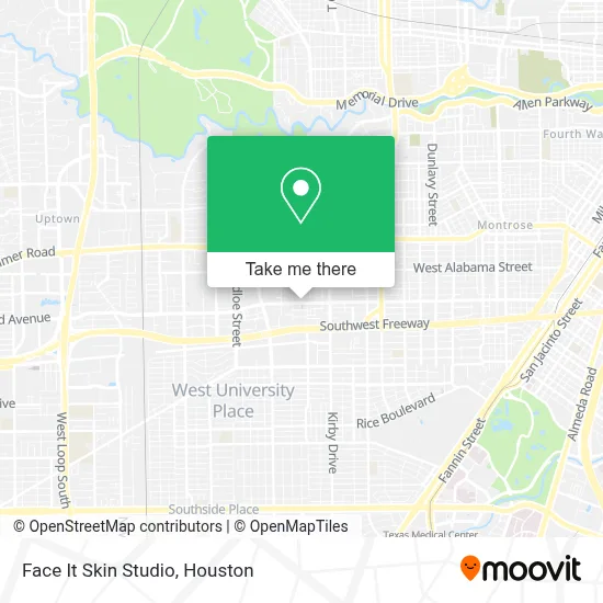 Face It Skin Studio map