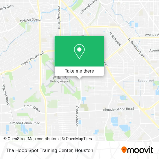 Tha Hoop Spot Training Center map
