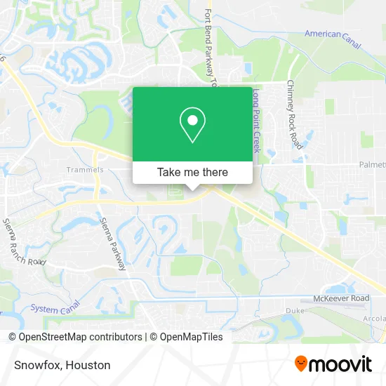 Snowfox map