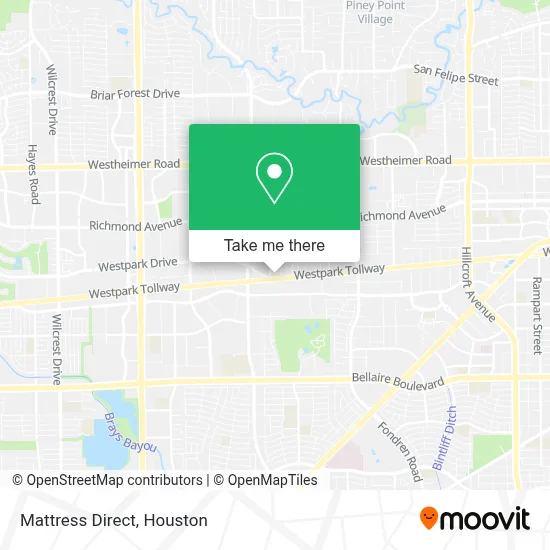Mattress Direct map