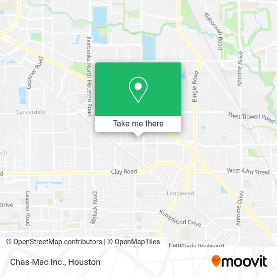 Chas-Mac Inc. map