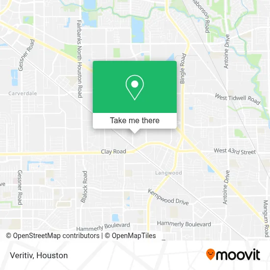 Veritiv map