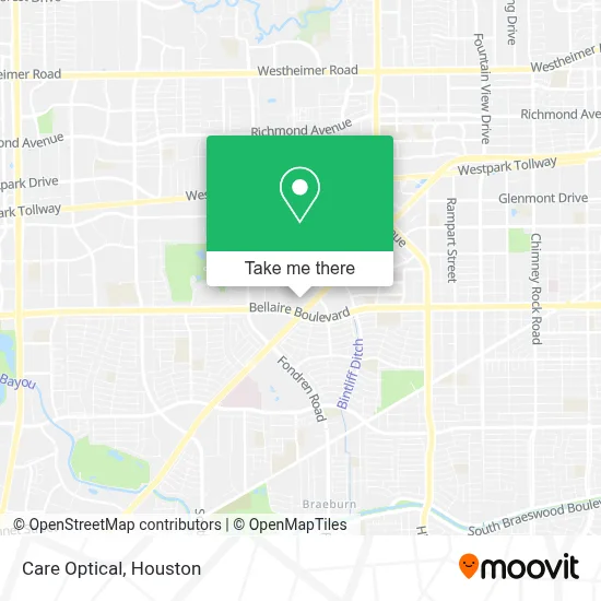 Care Optical map