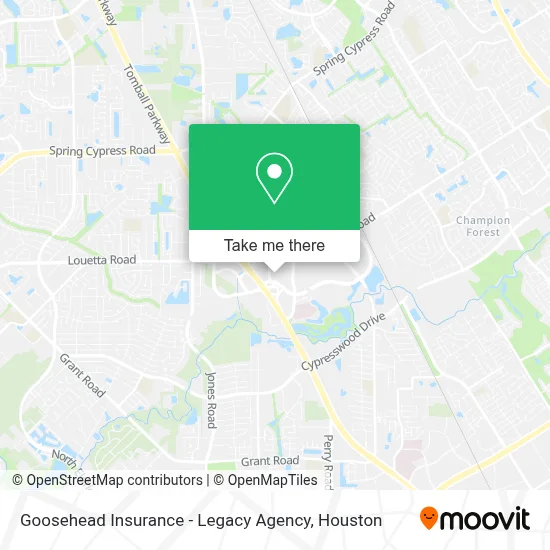 Goosehead Insurance - Legacy Agency map