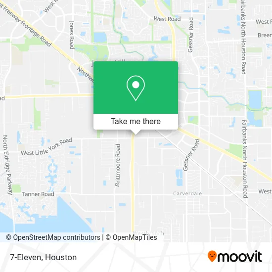 7-Eleven map