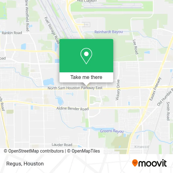 Regus map