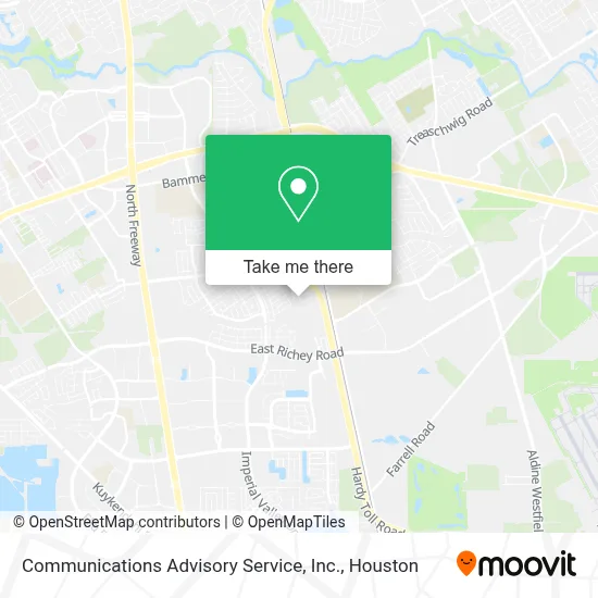 Communications Advisory Service, Inc. map