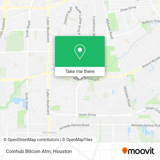 Coinhub Bitcoin Atm map