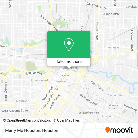 Marry Me Houston map