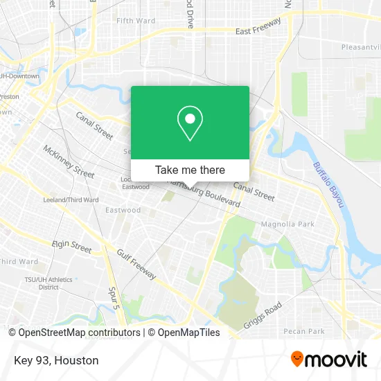 Key 93 map