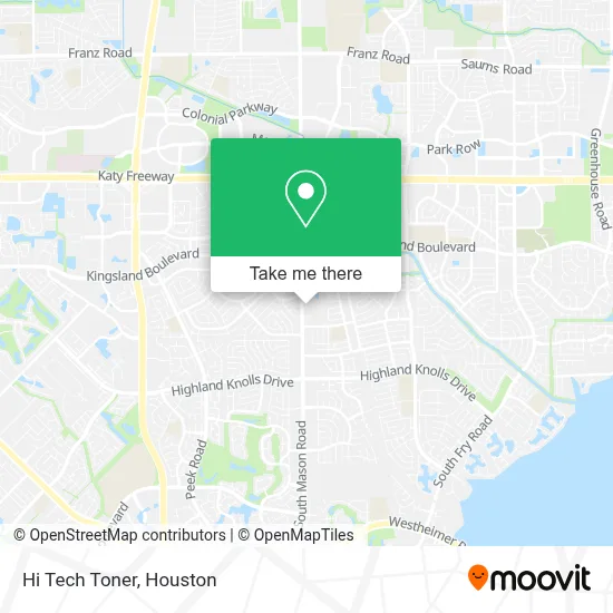 Hi Tech Toner map