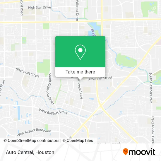 Auto Central map