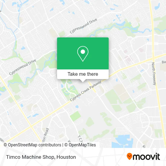 Timco Machine Shop map