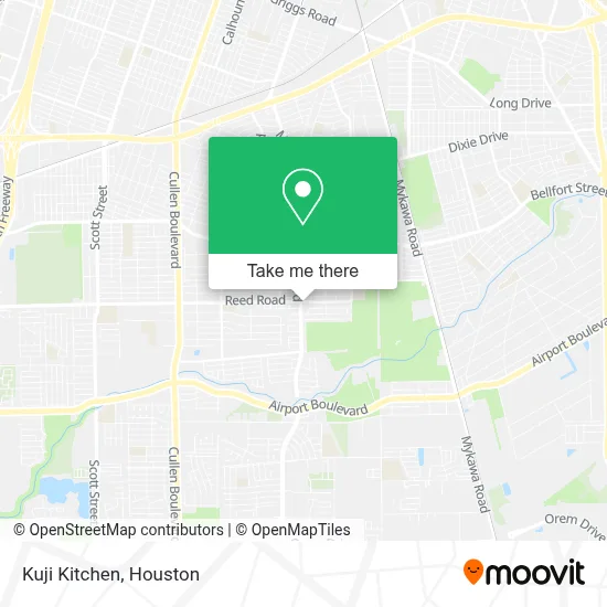 Kuji Kitchen map