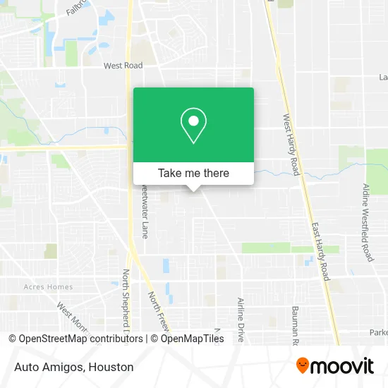 Auto Amigos map