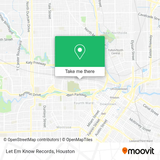 Let Em Know Records map