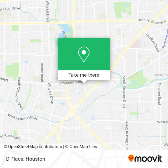 D'Place map