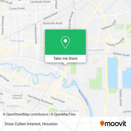 Dixie Cullen Interest map