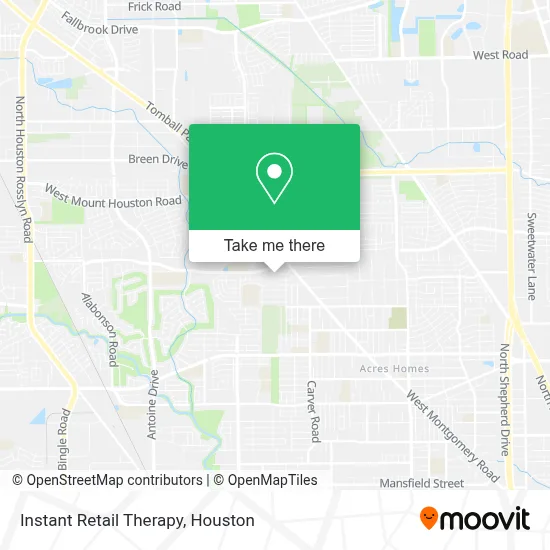 Instant Retail Therapy map