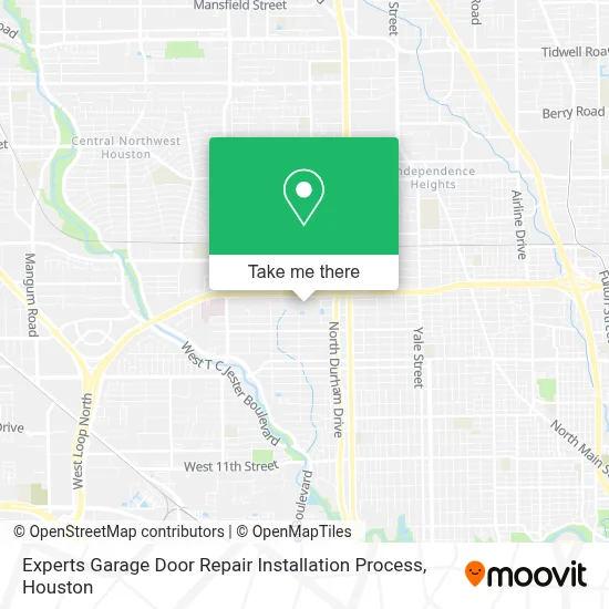 Experts Garage Door Repair Installation Process map
