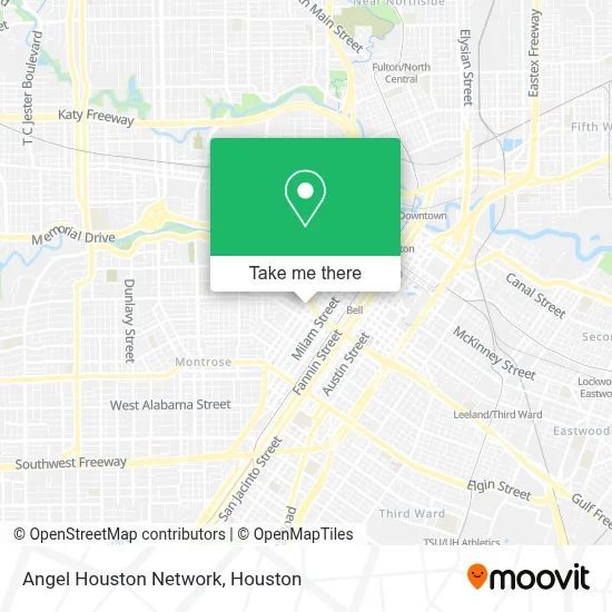 Angel Houston Network map