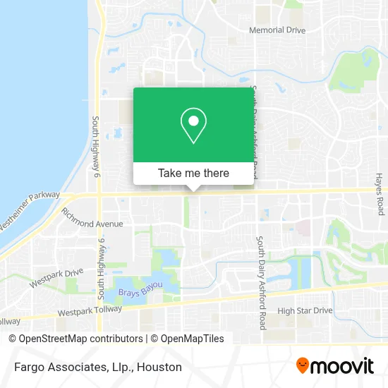 Fargo Associates, Llp. map