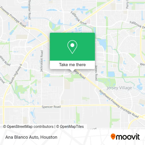Ana Blanco Auto map