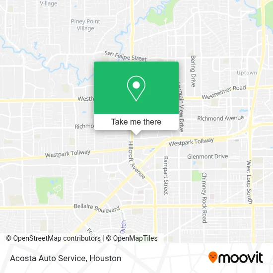 Acosta Auto Service map