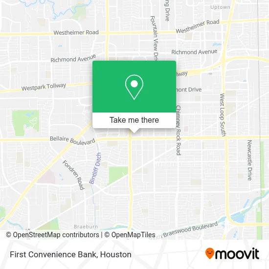 First Convenience Bank map