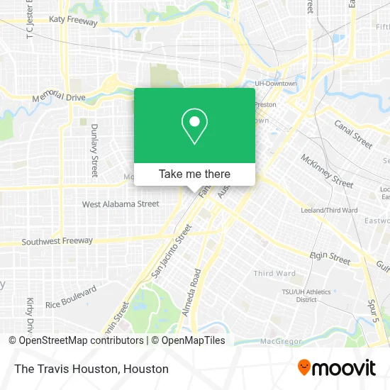 The Travis Houston map