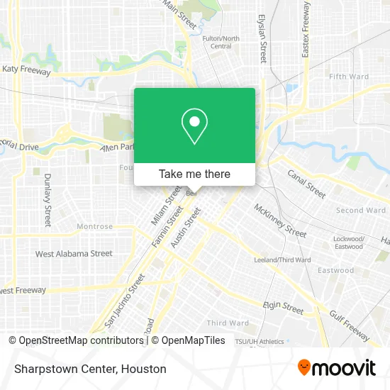 Sharpstown Center map