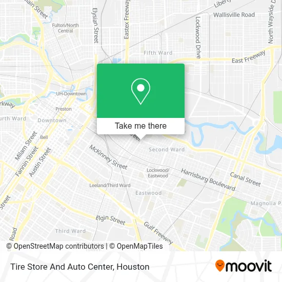 Tire Store And Auto Center map