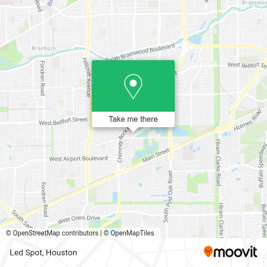 Led Spot map