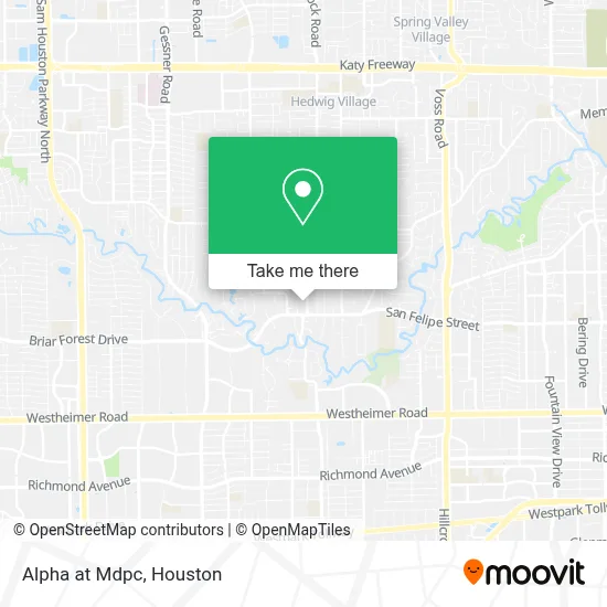 Alpha at Mdpc map