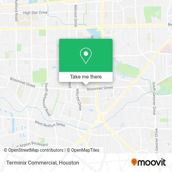Terminix Commercial map