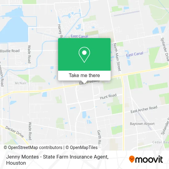 Jenny Montes - State Farm Insurance Agent map