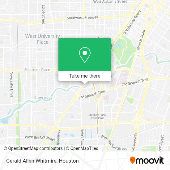 Gerald Allen Whitmire map