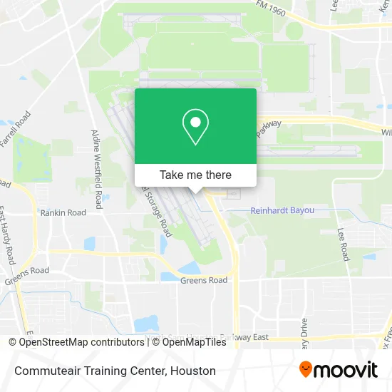 Commuteair Training Center map
