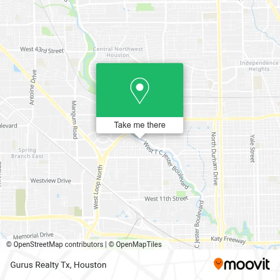 Gurus Realty Tx map