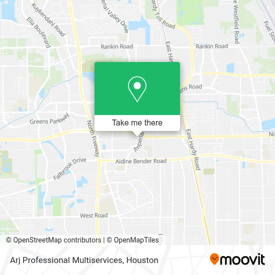 Arj Professional Multiservices map