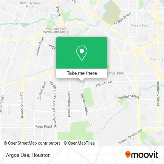 Argos Usa map